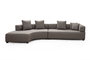 Atelier Del Sofa Gondol-1 (CHL-3R) - Gris